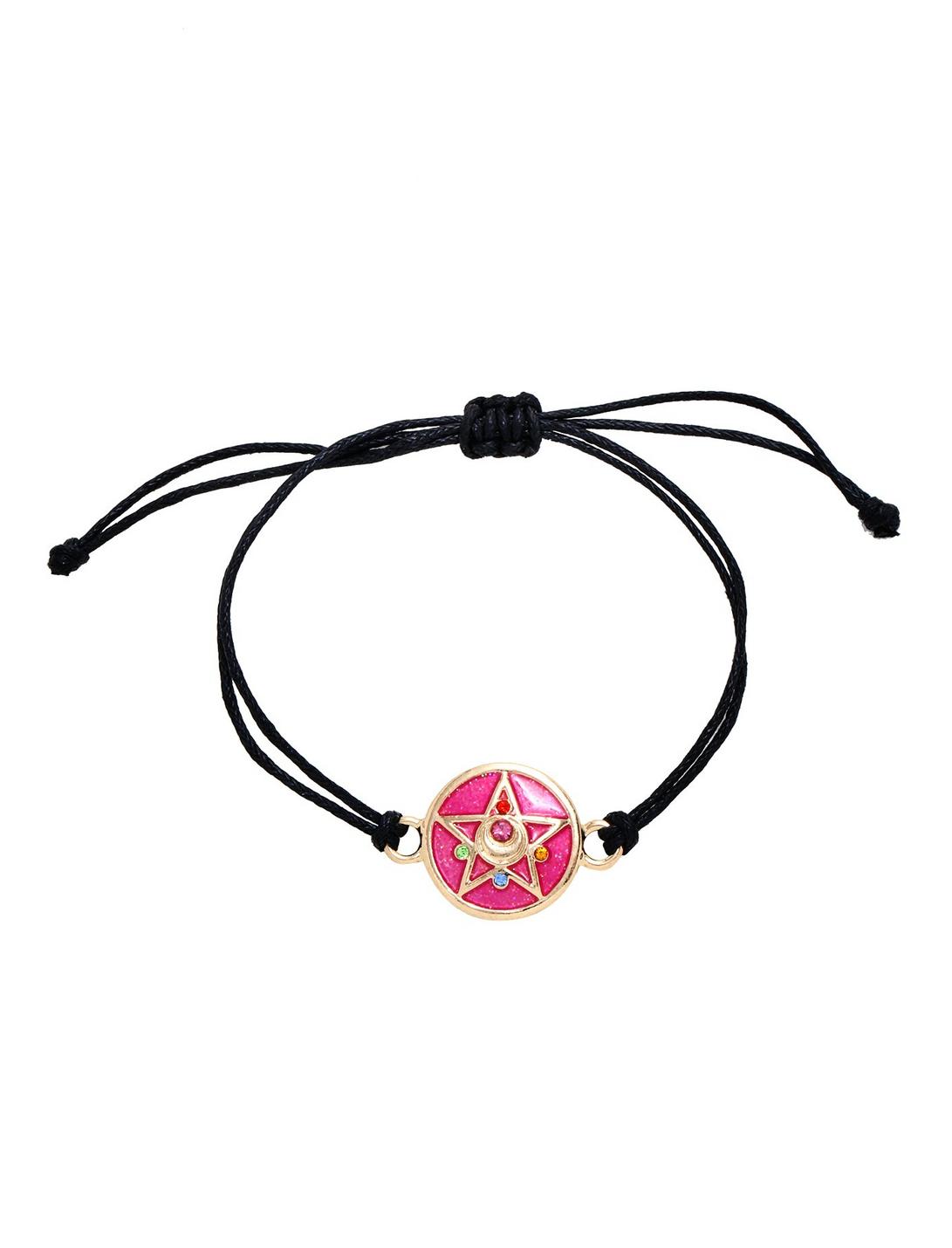 Sailor Moon Glitter Compact Cord Bracelet, , hi-res