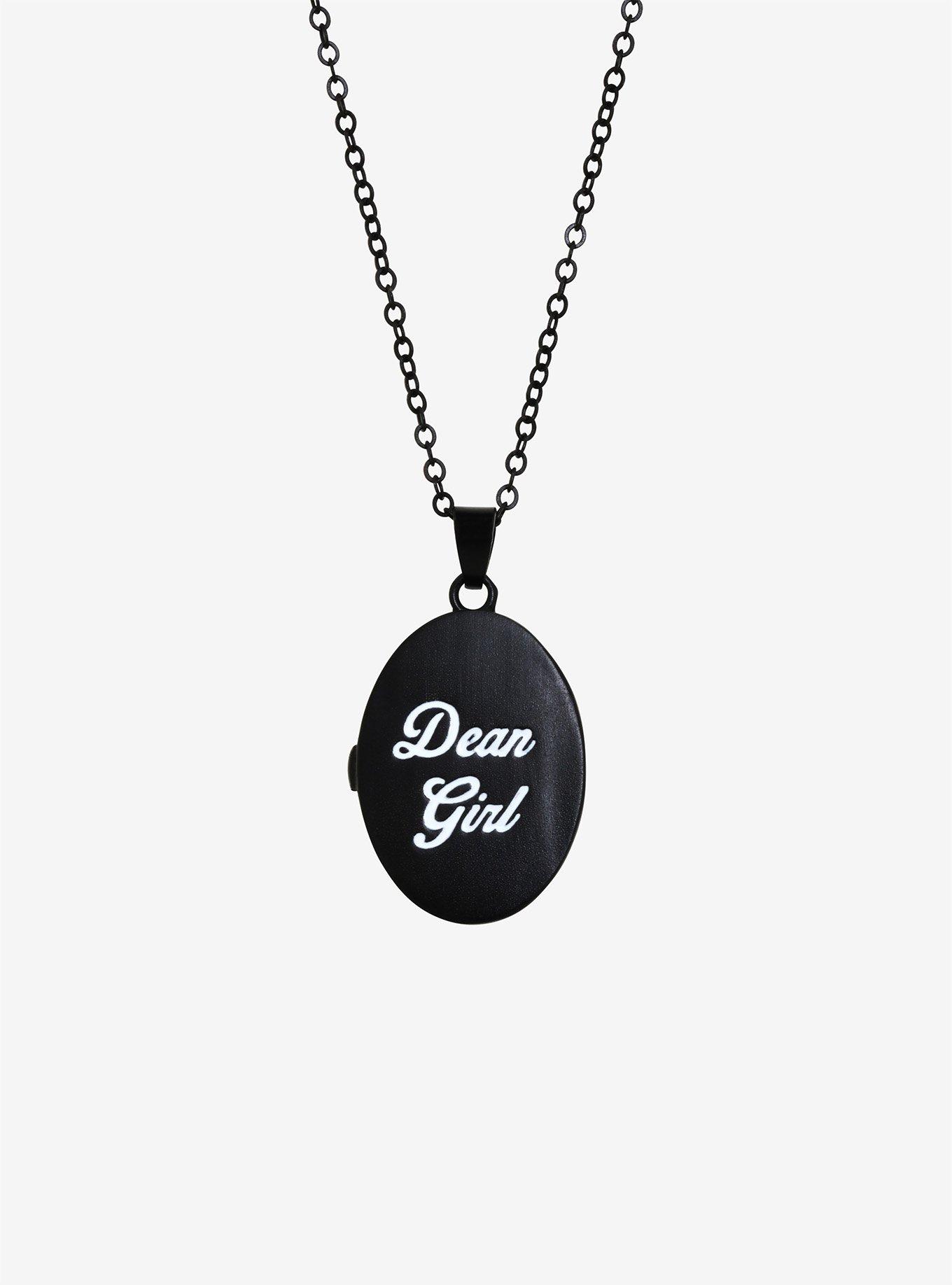 Supernatural Dean Girl Locket Necklace, , hi-res