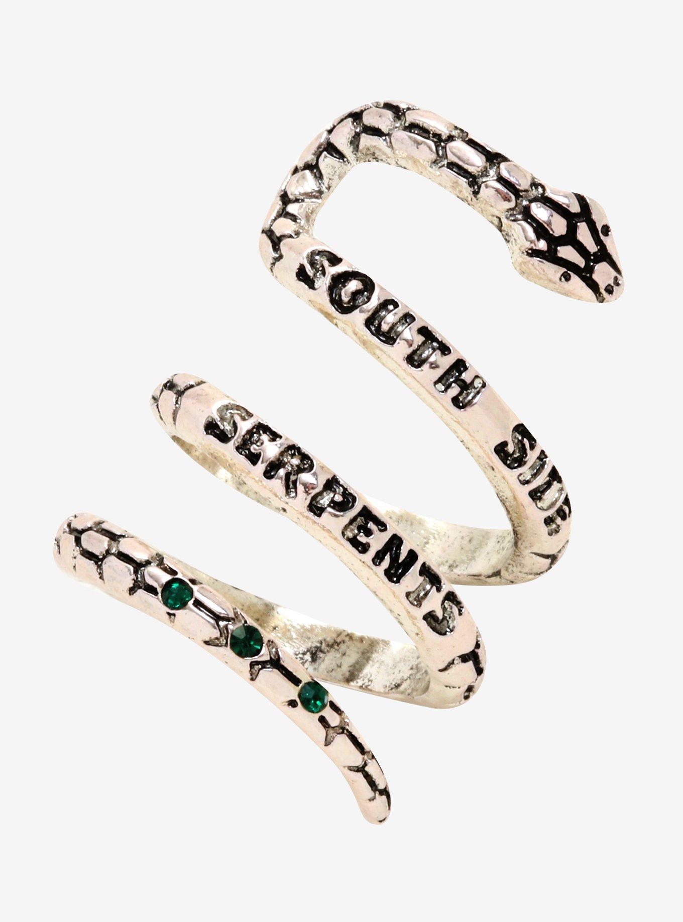 Riverdale Southside Serpents Wrap Ring, , hi-res