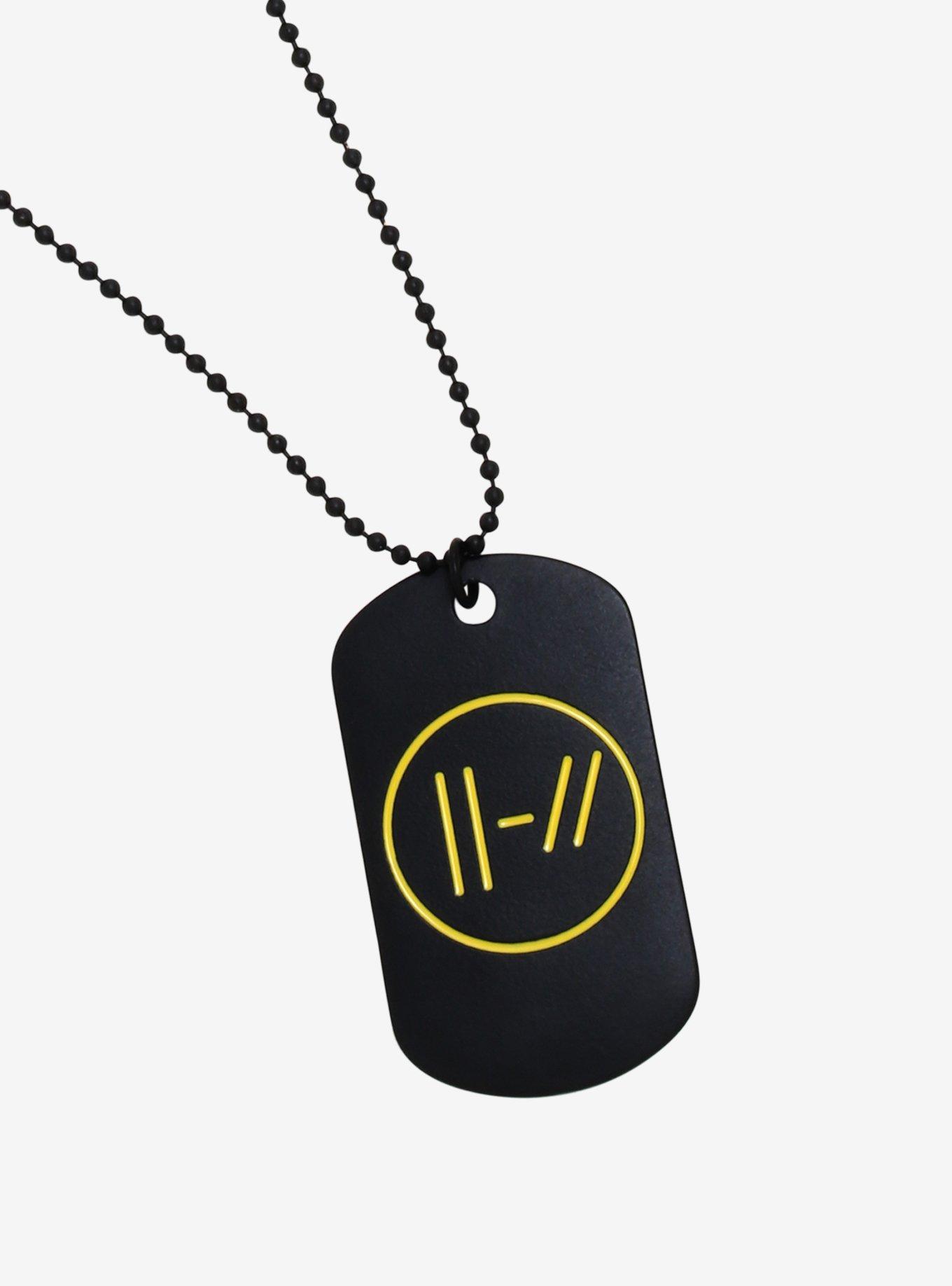 Twenty One Pilots Dog Tag Necklace, , hi-res