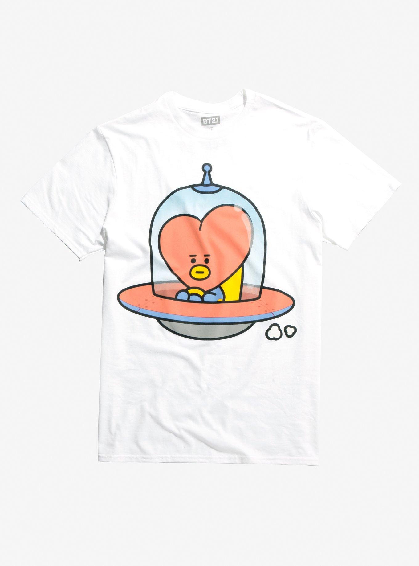 BT21 Tata Spaceship T-Shirt, MULTI, hi-res