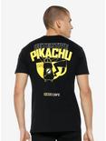 Detective Pikachu Hi-Hat Cafe Cup T-Shirt - BoxLunch Exclusive, BLACK, hi-res
