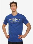 Community Greendale Community College T-Shirt - BoxLunch Exclusive, BLUE, hi-res