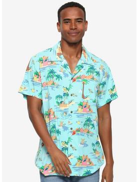 Pokemon Island Life Woven Button-Up - BoxLunch Exclusive, , hi-res