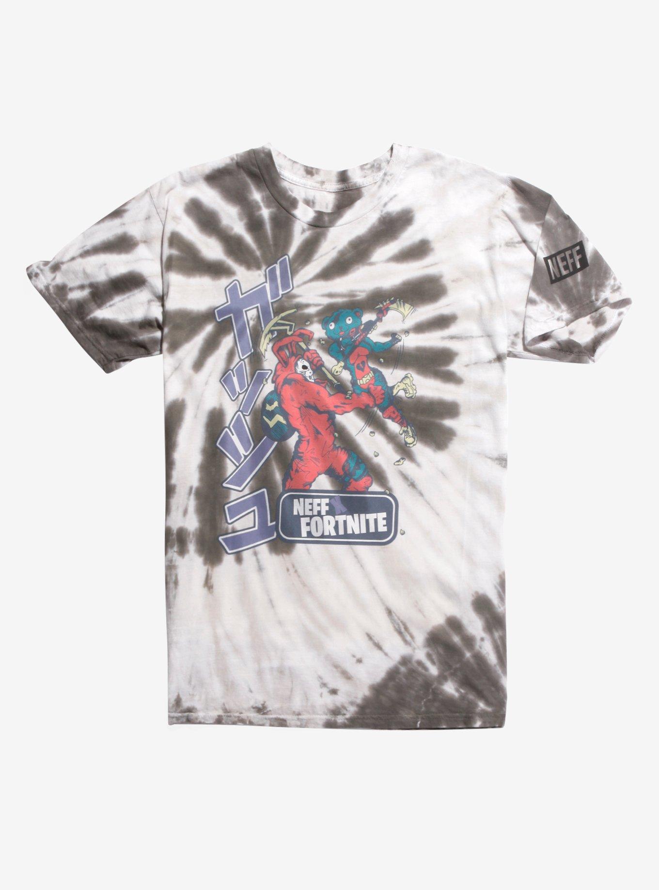 Fortnite X Neff Manga Battle Tie-Dye T-Shirt, MULTI, hi-res