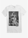The Walking Dead If Dog Dies T-Shirt, WHITE, hi-res