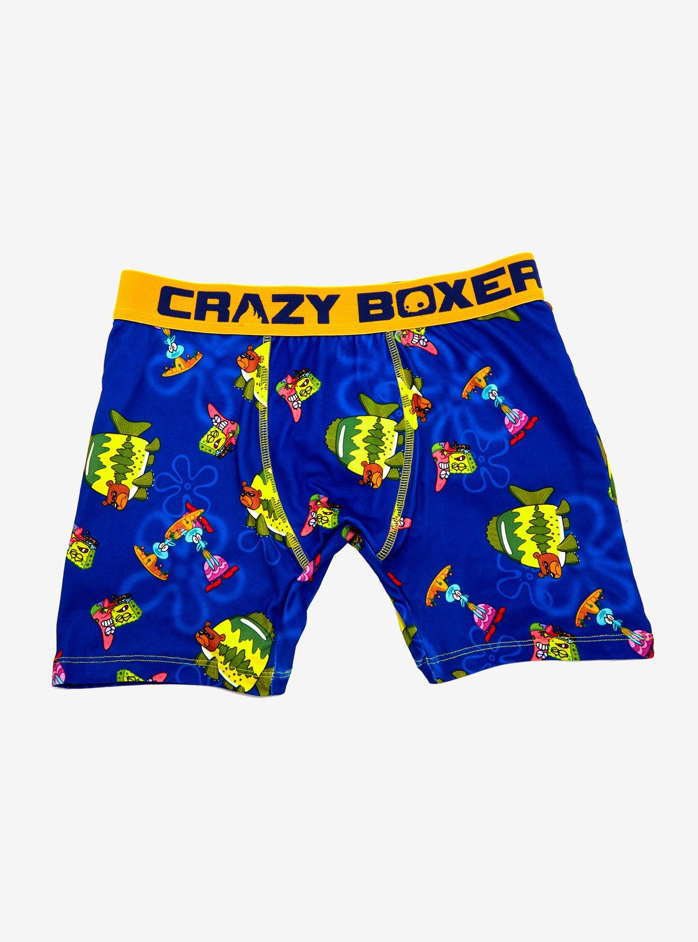 Crazy Boxers Spongebob Squarepants & Patrick Holiday 2-Packs