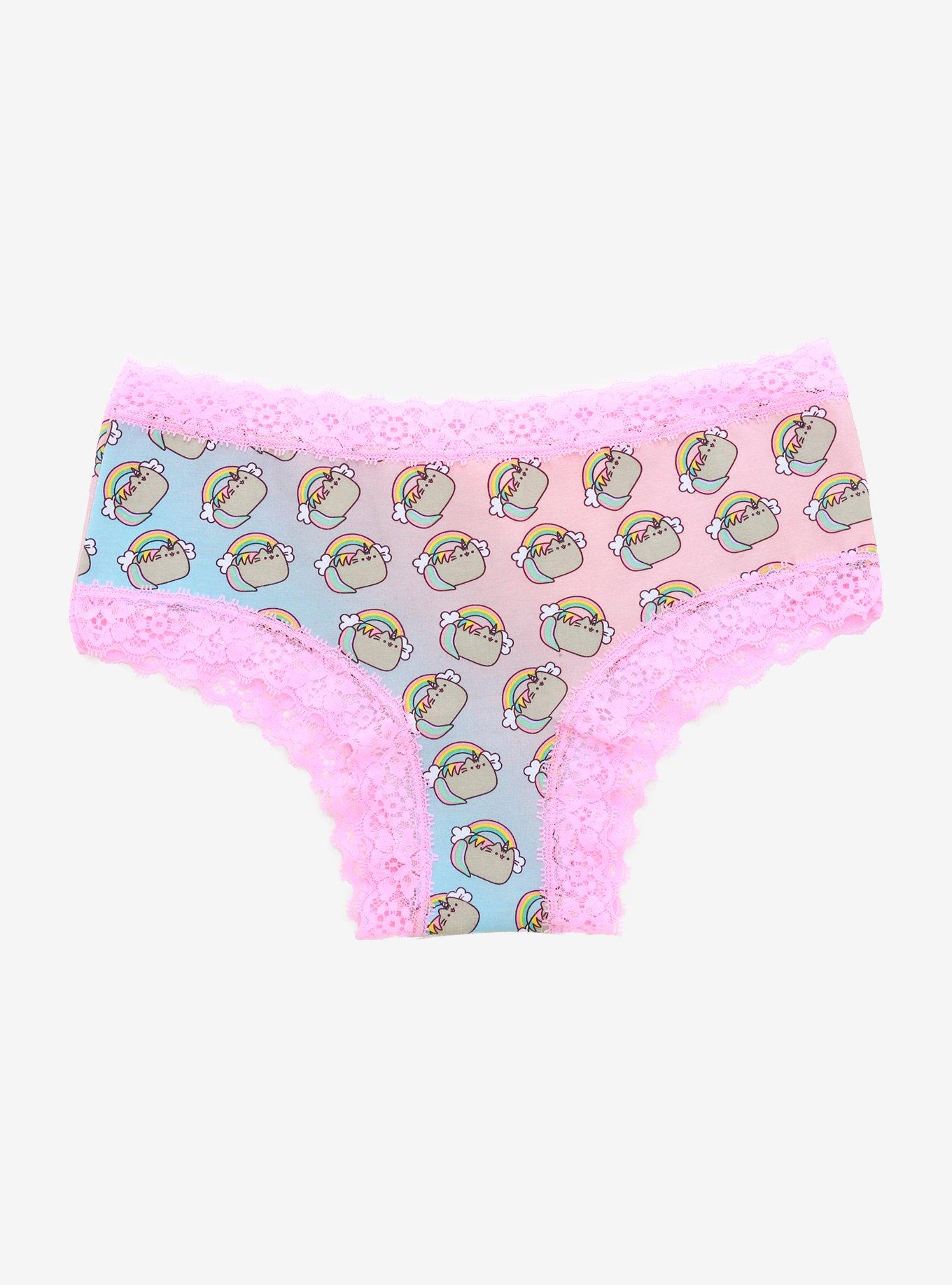 Pusheen Rainbow Pusheenicorn Cheeky Panty, MULTI, hi-res