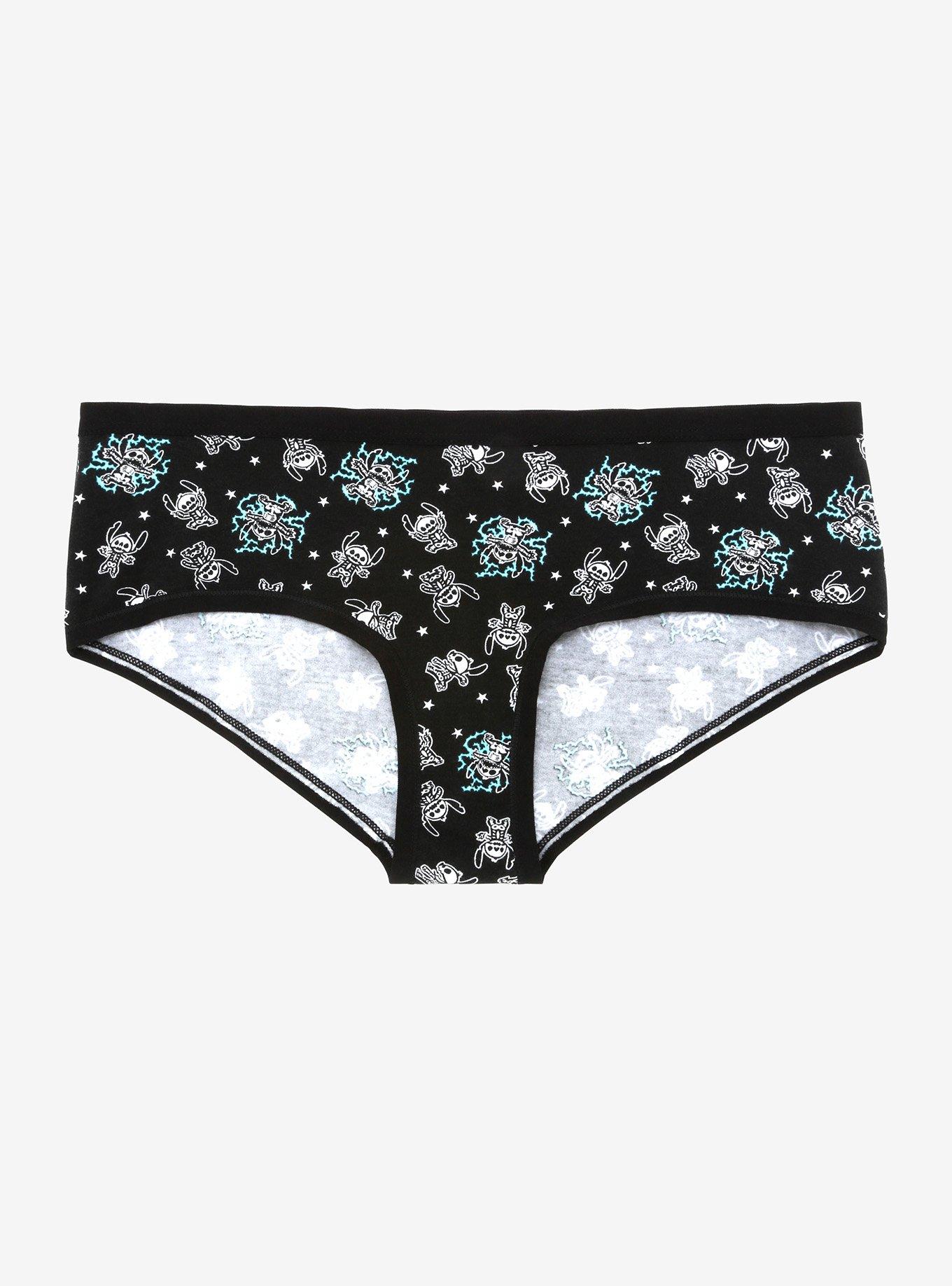 Disney Lilo & Stitch Skeleton Stitch Hipster Panty, MULTI, hi-res