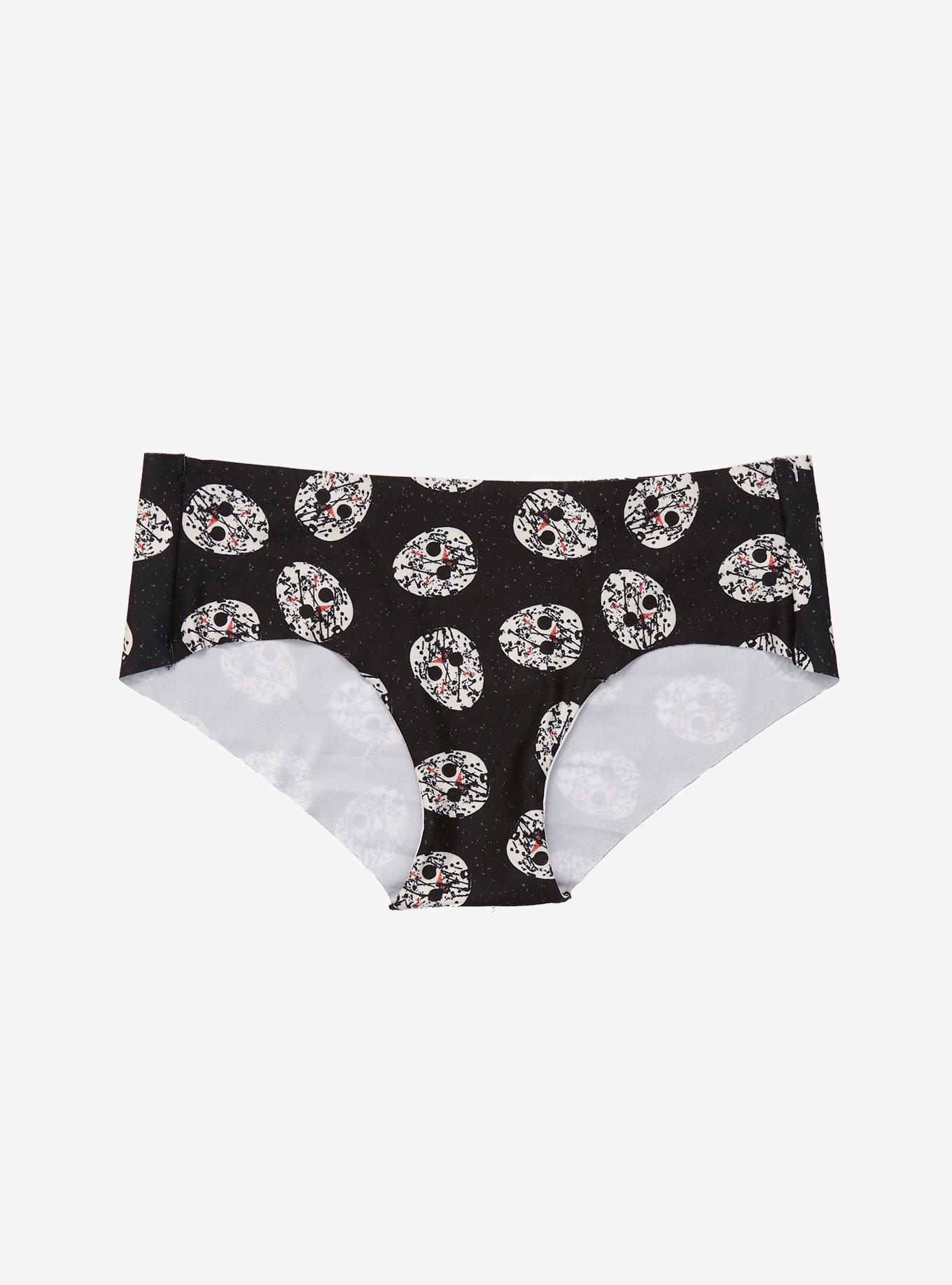 Friday The 13th Jason Mask Hipster Panty