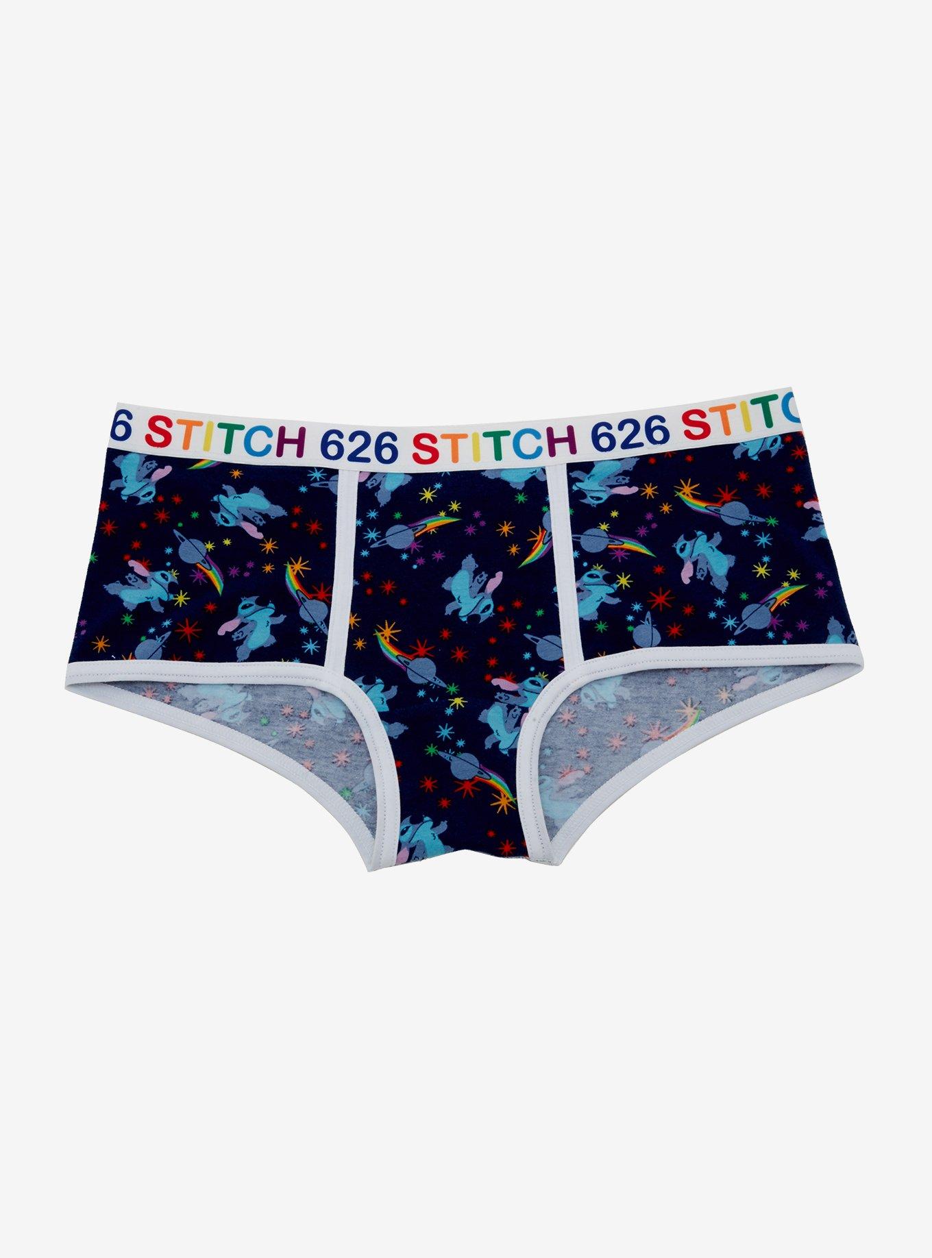 Disney Lilo & Stitch Rainbow Space Hipster Panty, MULTI, hi-res