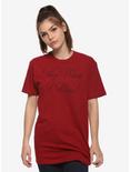 They Whine, I Wine Womens T-Shirt - BoxLunch Exclusive, RED, hi-res