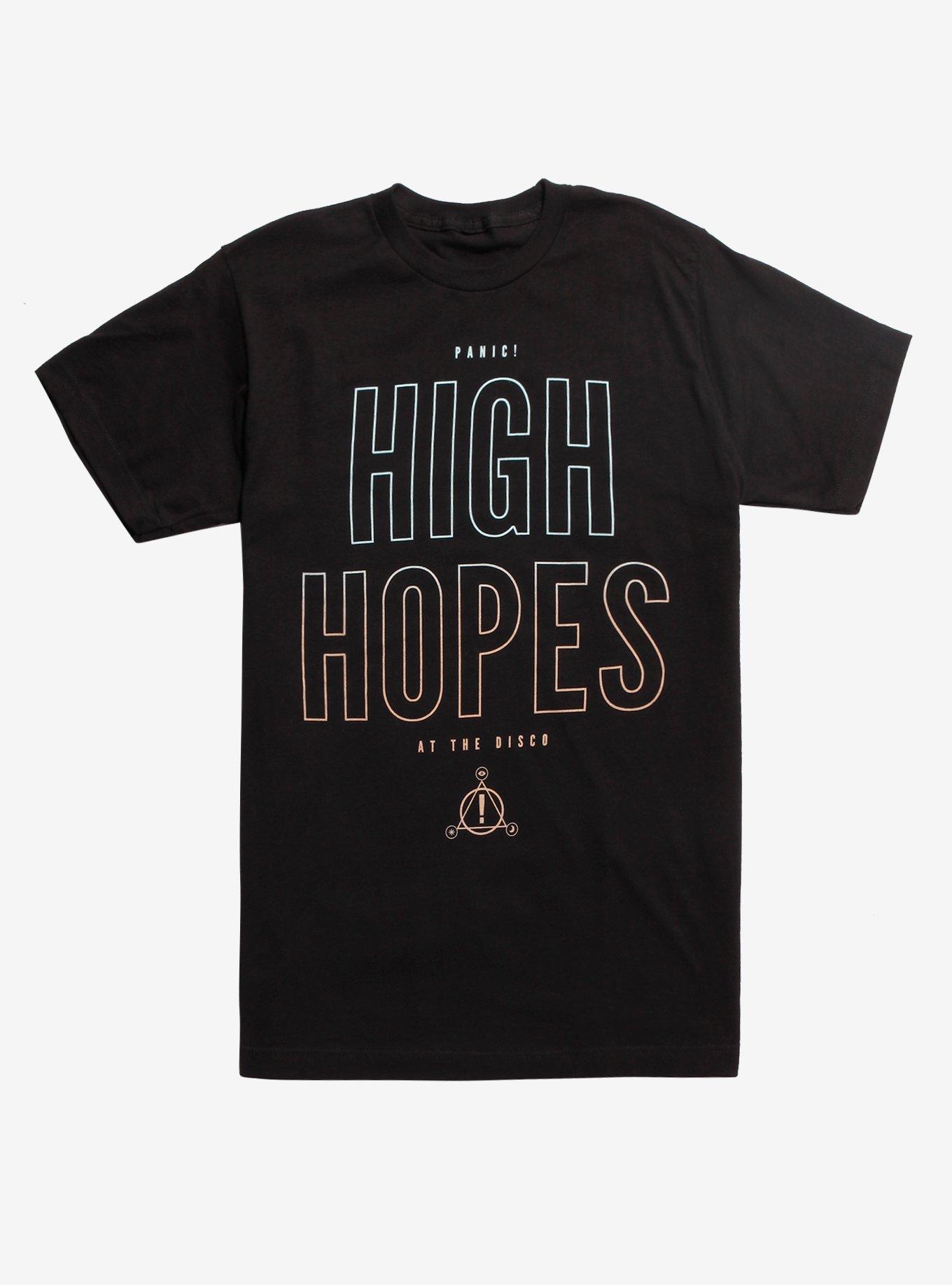 Panic! At The Disco High Hopes T-Shirt, BLACK, hi-res