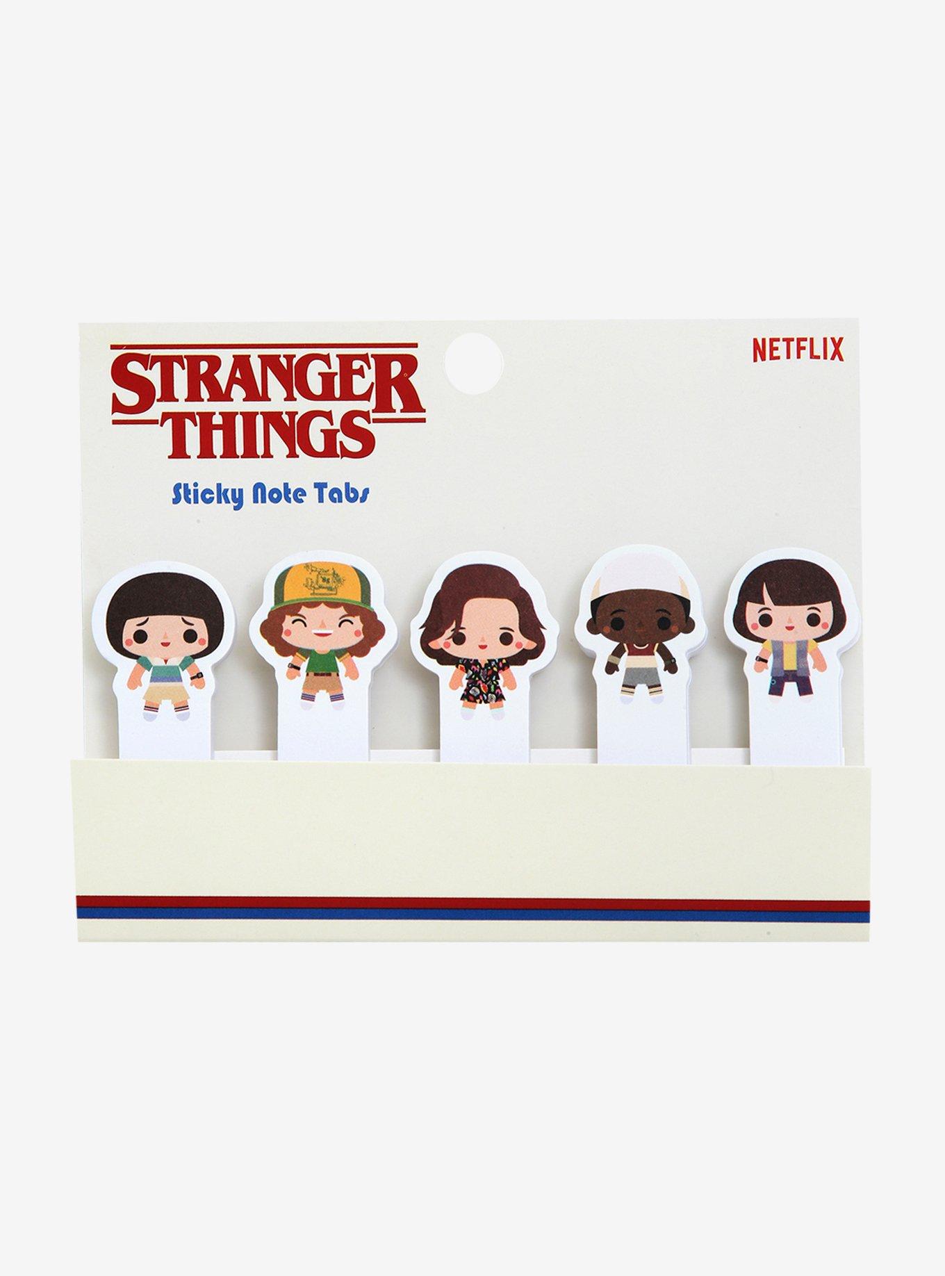 Loungefly Stranger Things Chibi Sticky Note Tabs | BoxLunch