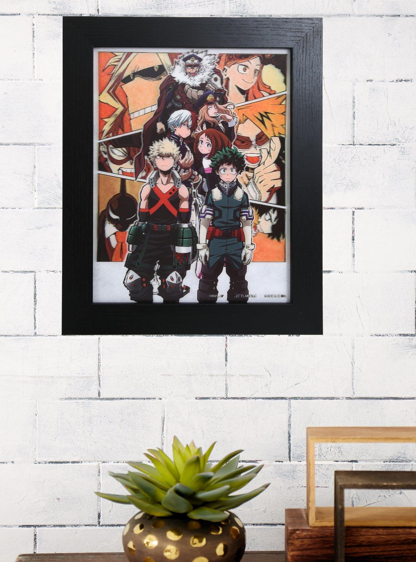 My Hero Academia Group Lenticular Wall Art, , hi-res