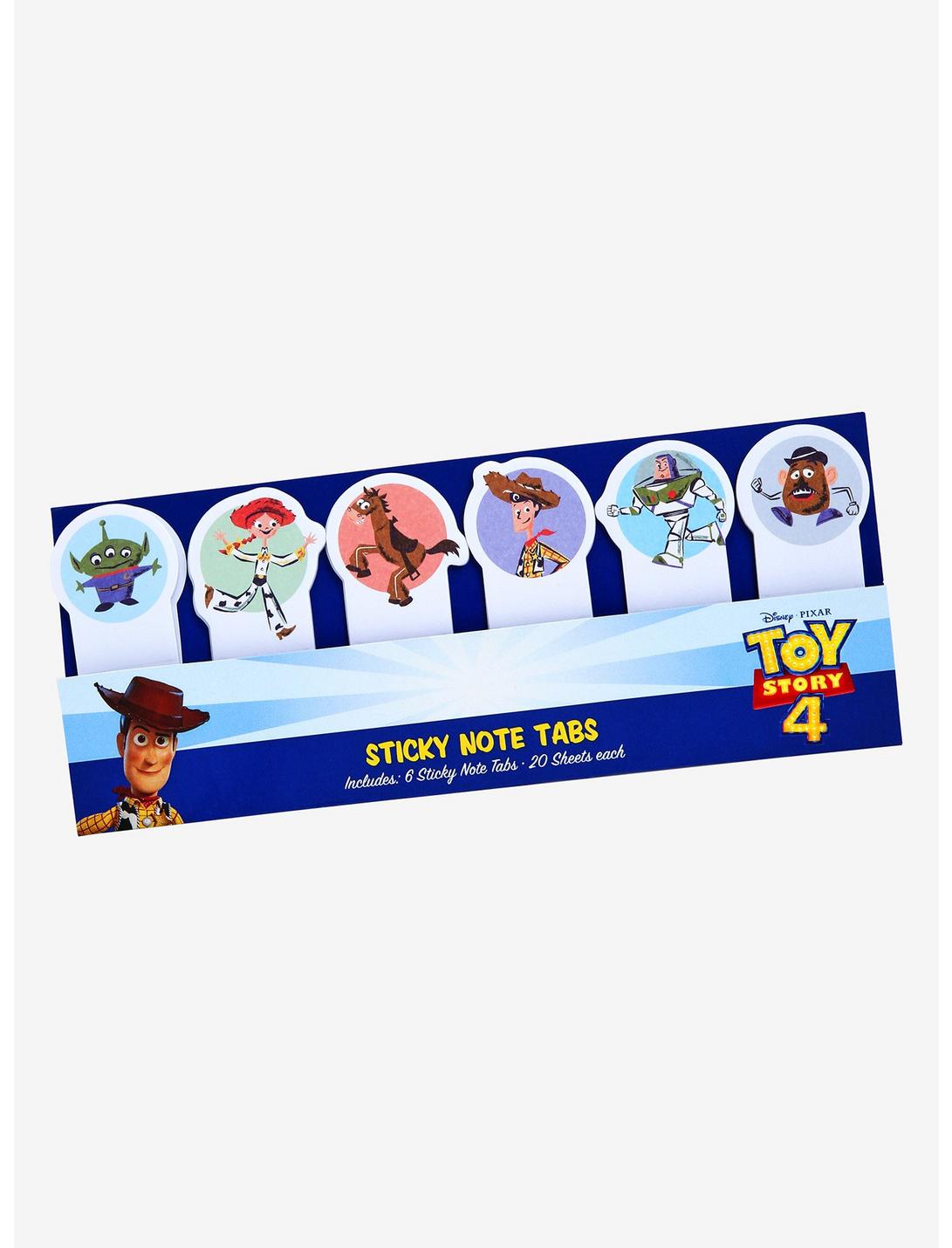 Disney Pixar Toy Story 4 Sticky Note Tabs - BoxLunch Exclusive, , hi-res