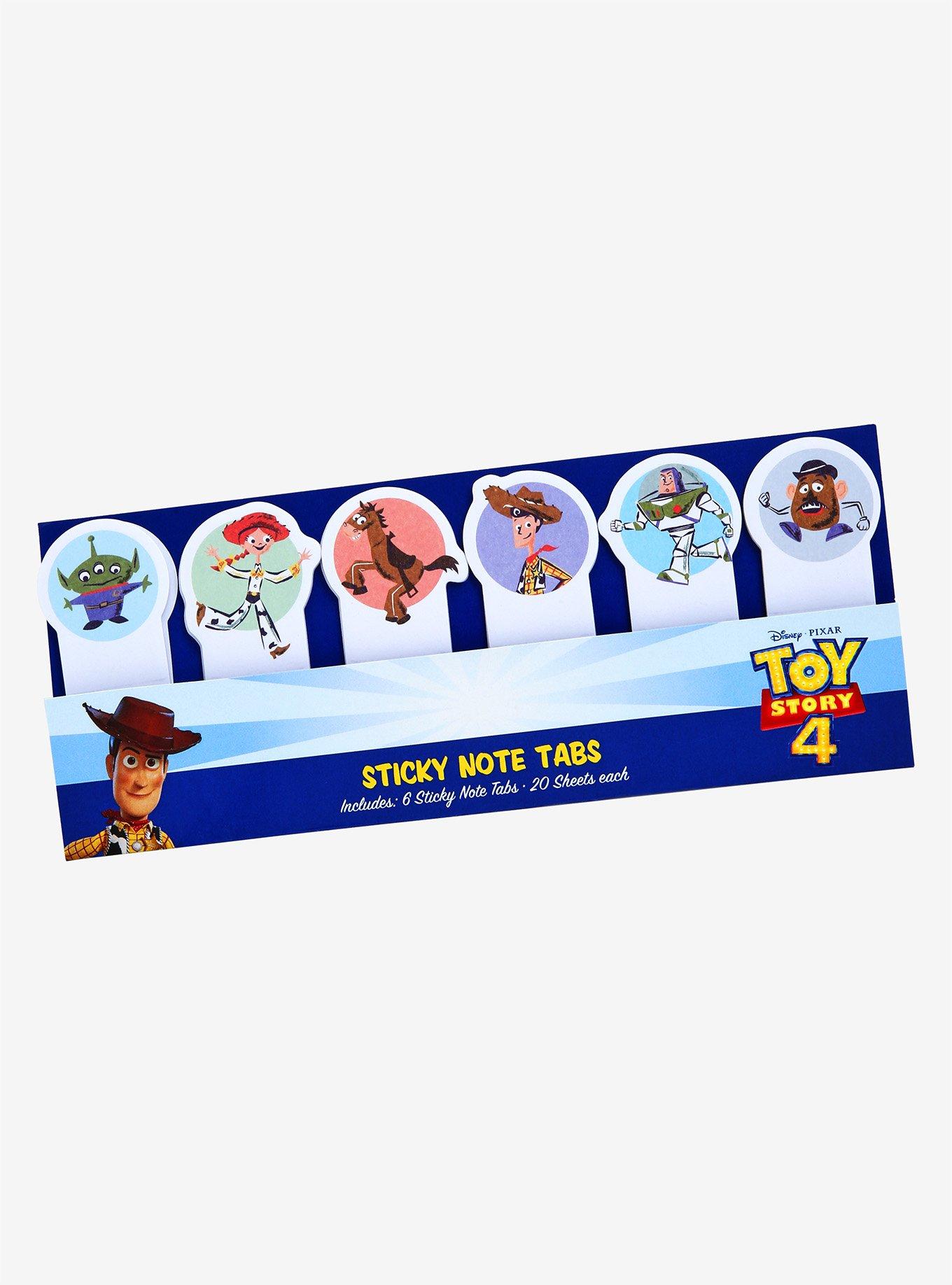 Disney Pixar Toy Story 4 Sticky Note Tabs - BoxLunch Exclusive, , hi-res