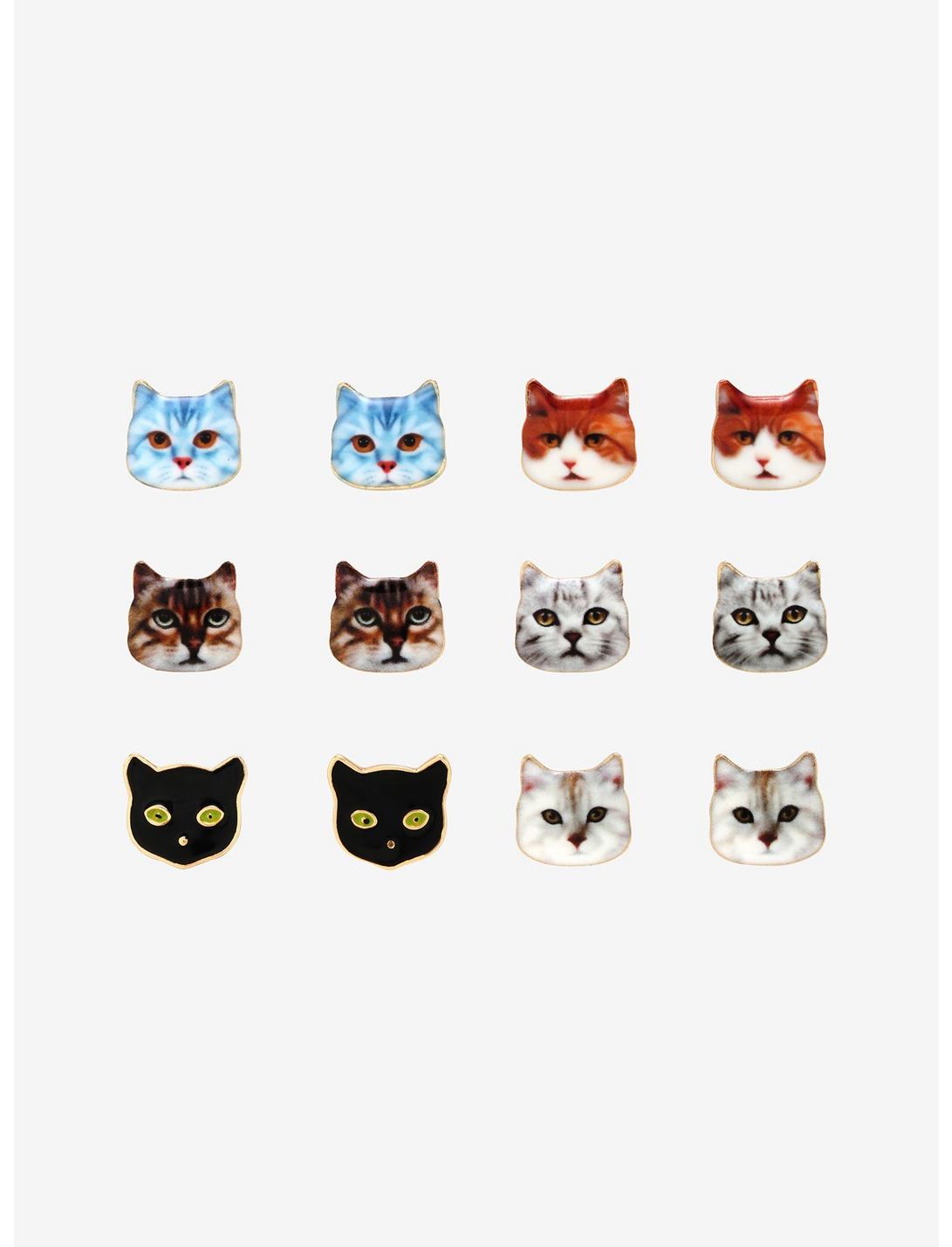 Kitty Cat Earring Set, , hi-res