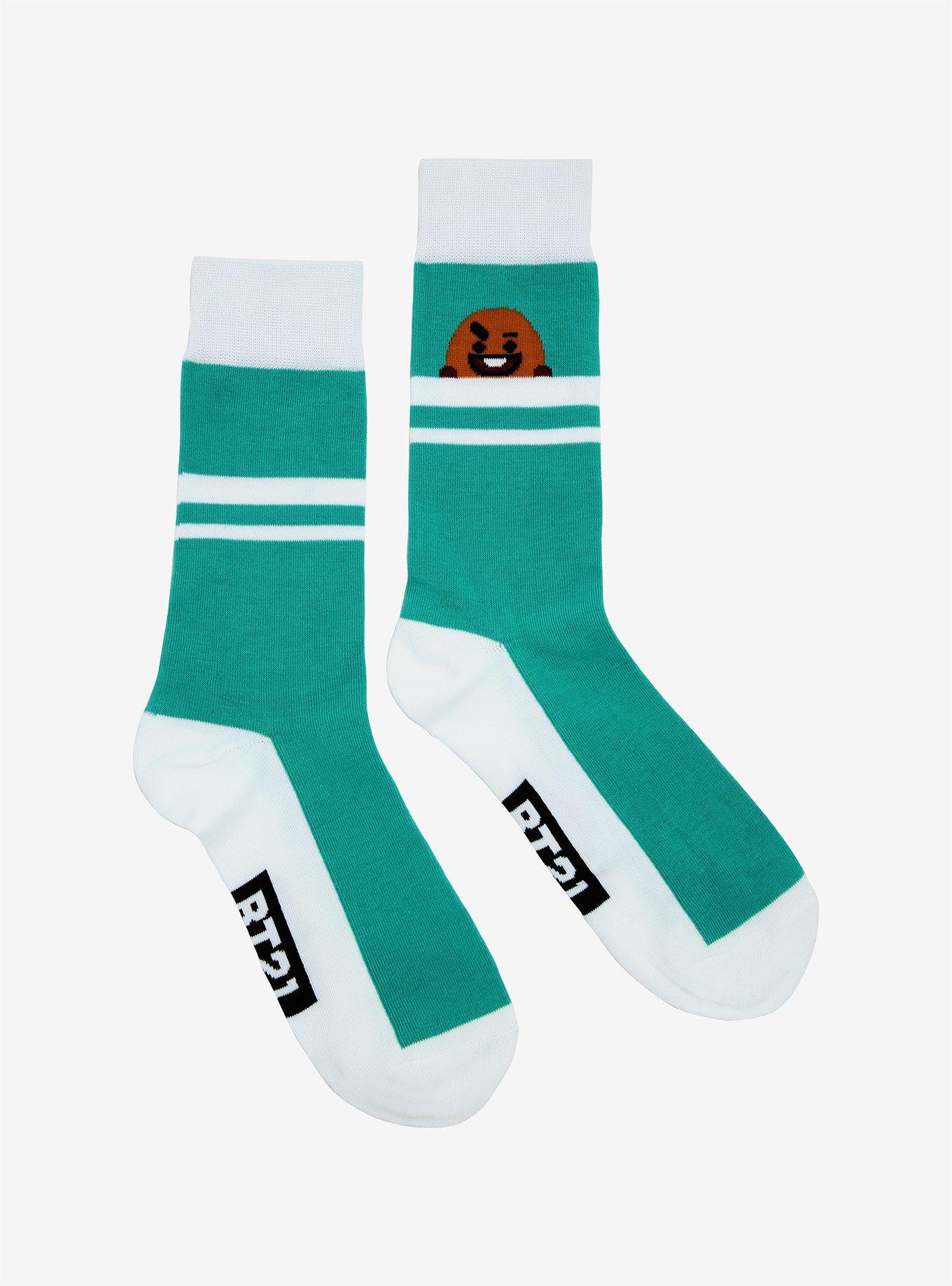 BT21 Shooky Crew Socks, , hi-res