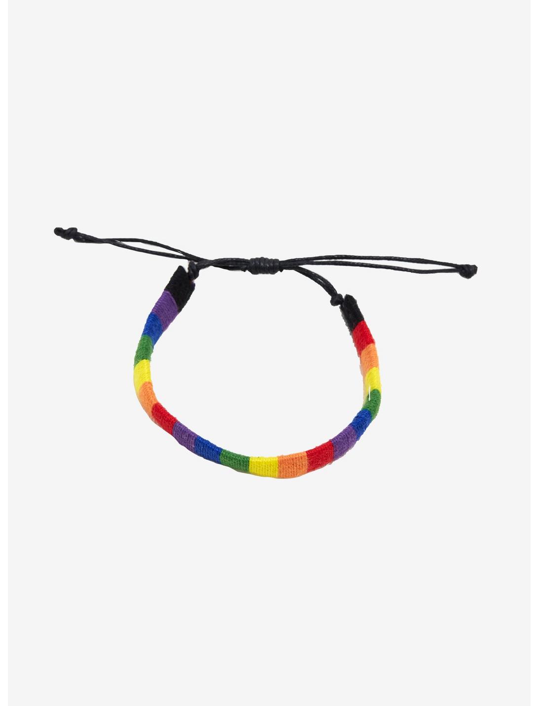 Rainbow Cord Bracelet, , hi-res