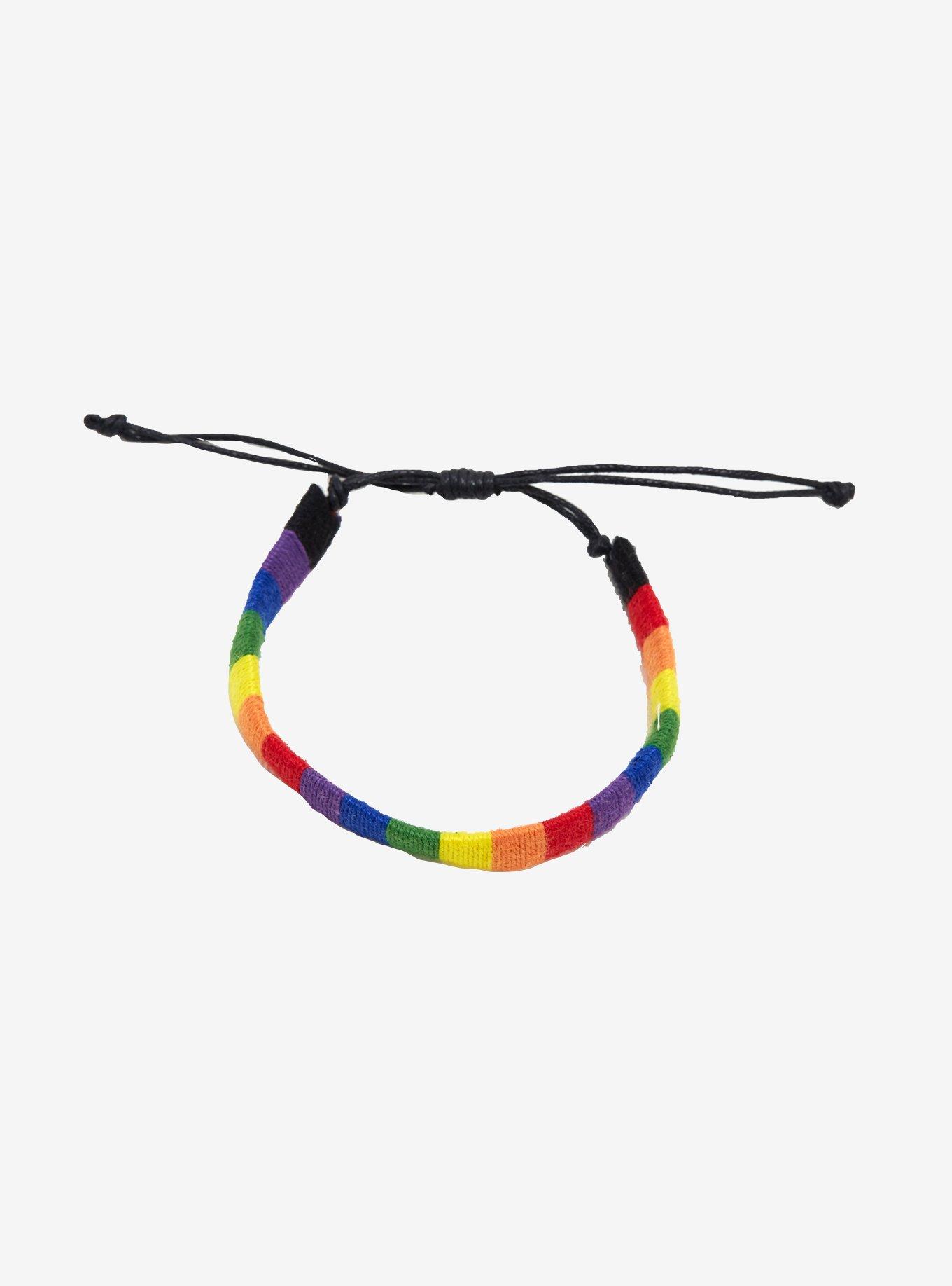 Rainbow Cord Bracelet, , hi-res