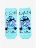 Disney Lilo & Stitch Complicated But Cute No-Show Socks, , hi-res