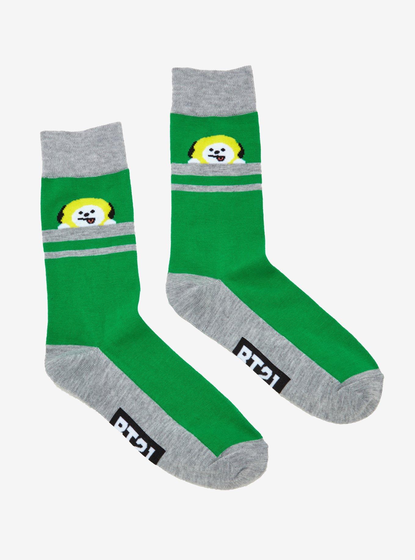 BT21 Chimmy Crew Socks, , hi-res