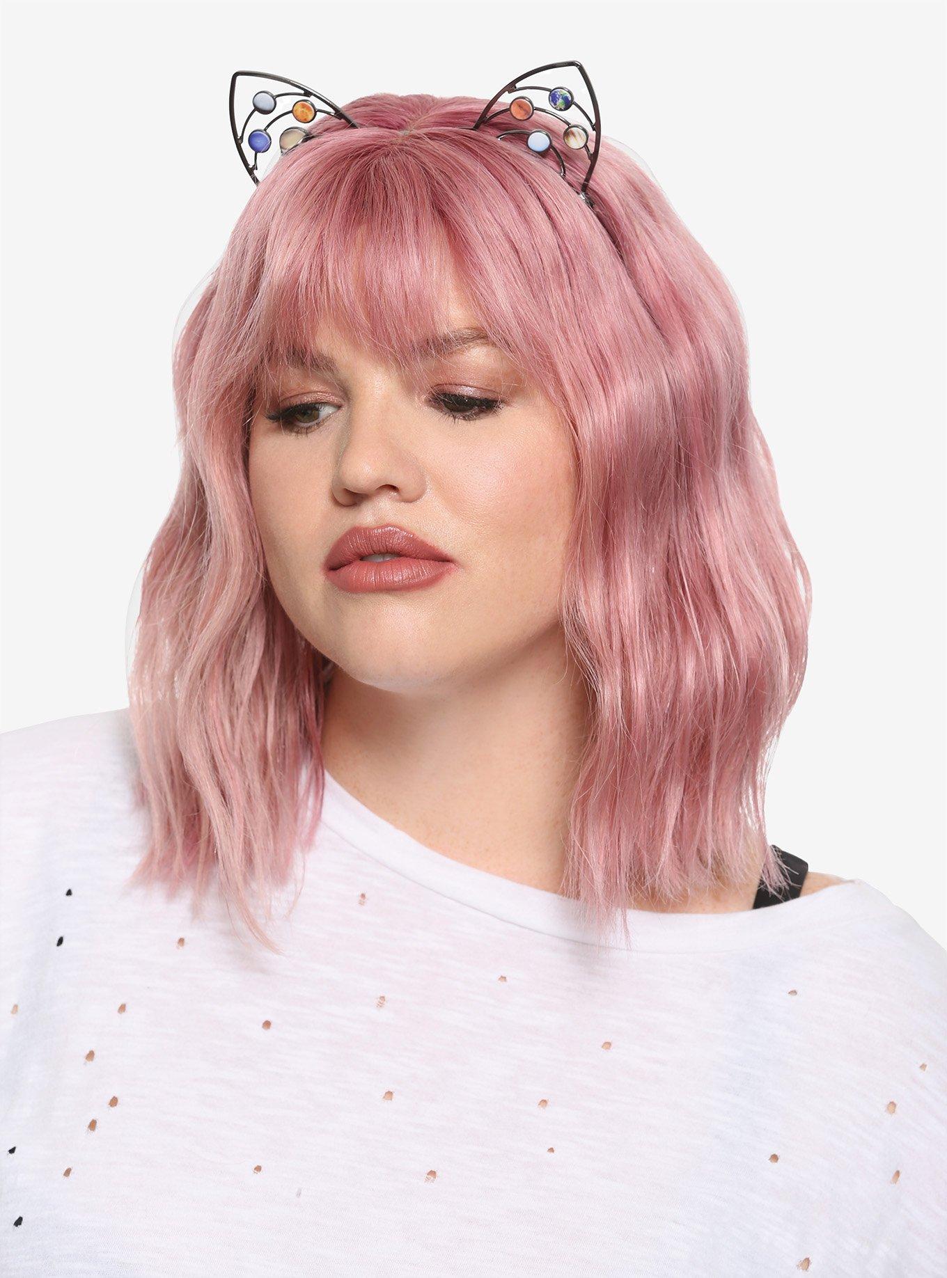 Solar System Jeweled Cat Ear Headband, , hi-res