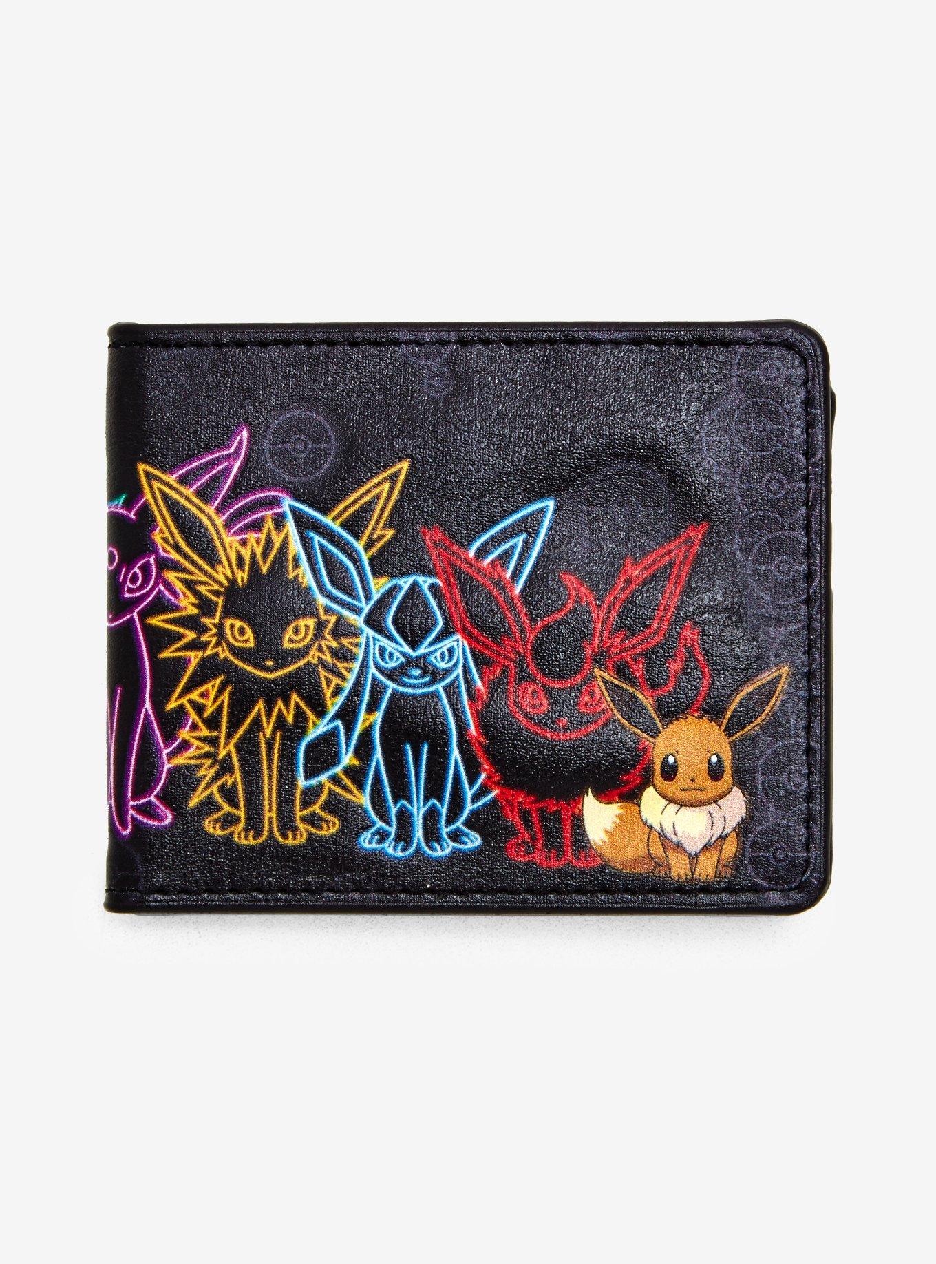 Pokemon Neon Eeveelutions Bi-Fold Wallet, , hi-res