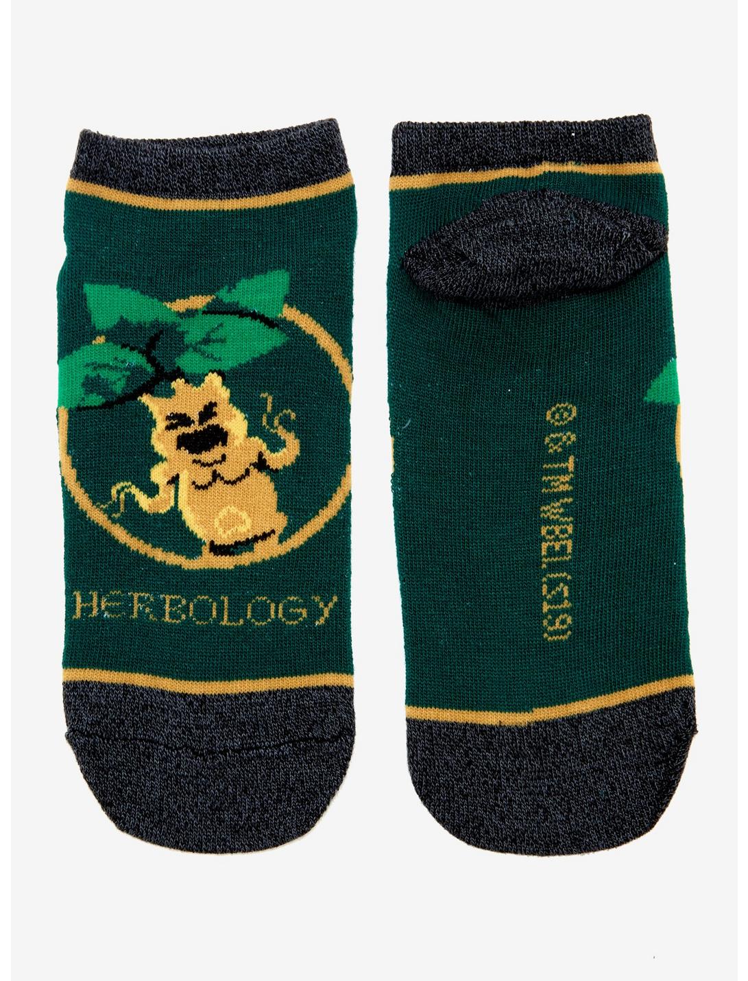 Harry Potter Mandrake Herbology No-Show Socks, , hi-res