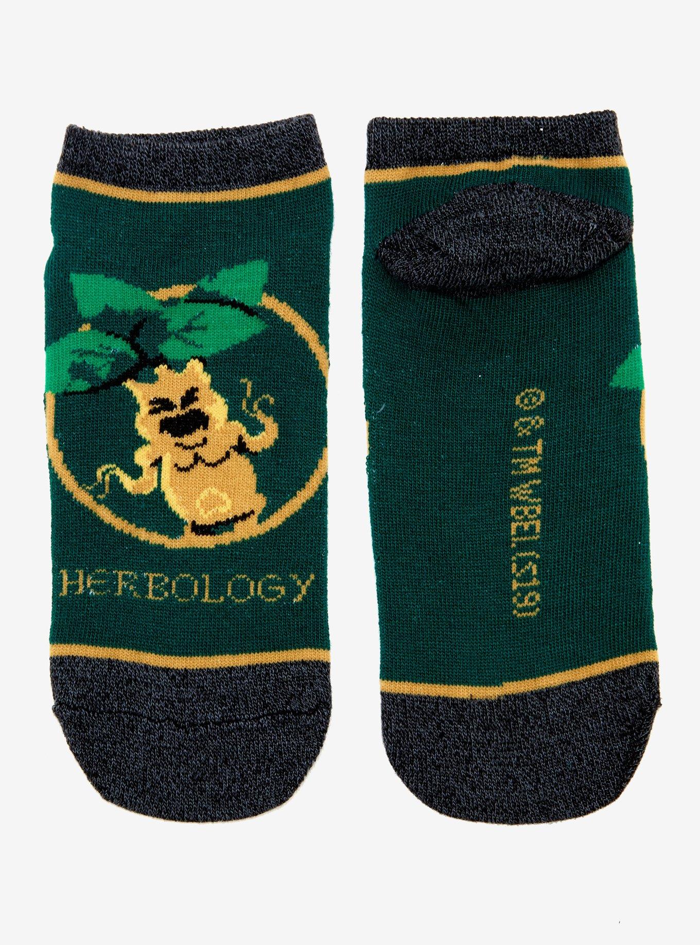 Harry Potter Mandrake Herbology No-Show Socks, , hi-res