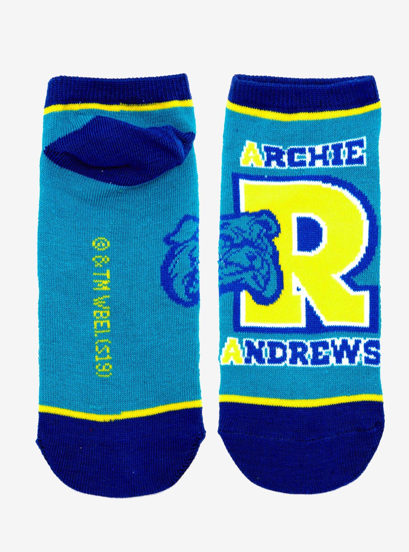 Riverdale Archie Varsity No-Show Socks, , hi-res