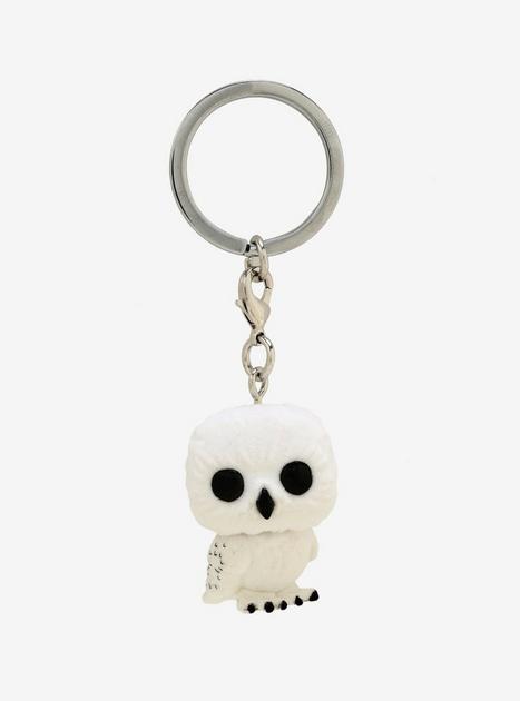Funko Harry Potter Pocket Pop! Hedwig (Flocked) Vinyl Key Chain