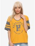 Harry Potter Hufflepuff Girls Athletic T-Shirt, GREY, hi-res