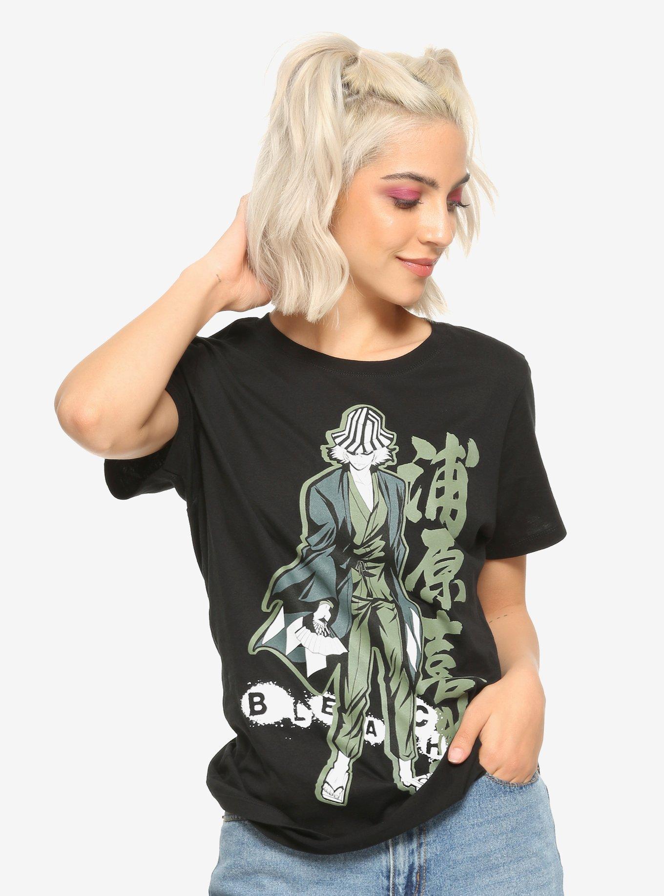 Bleach Kisuke Urahara Girls T-Shirt, GREY, hi-res