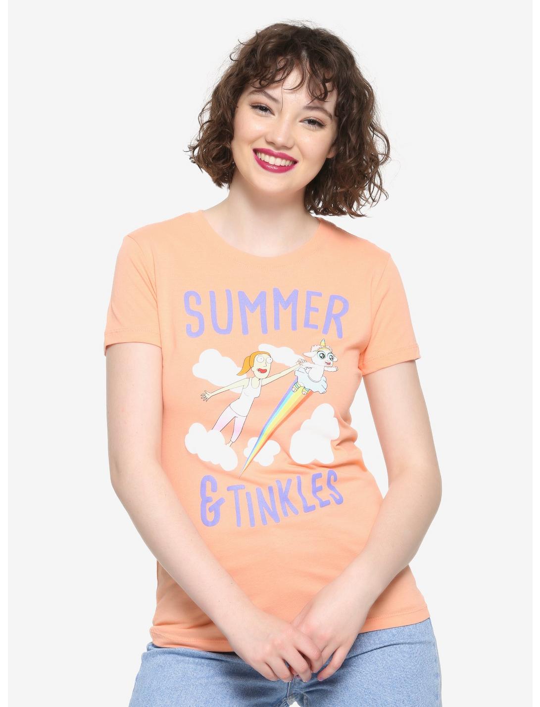 Rick And Morty Summer & Tinkles Girls T-Shirt, MULTI, hi-res