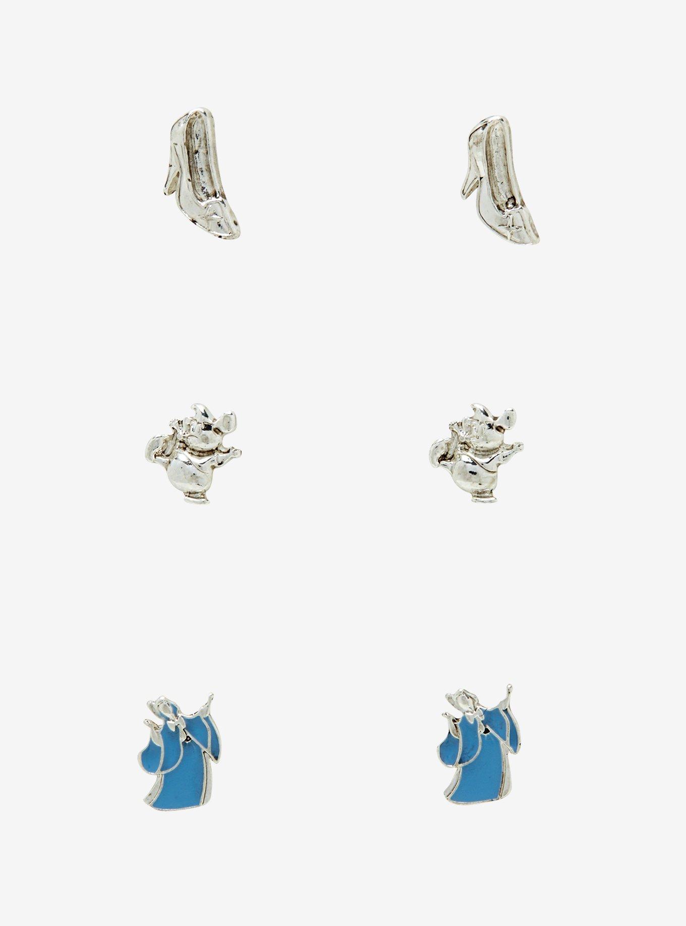 Disney Cinderella Earring Set, , hi-res