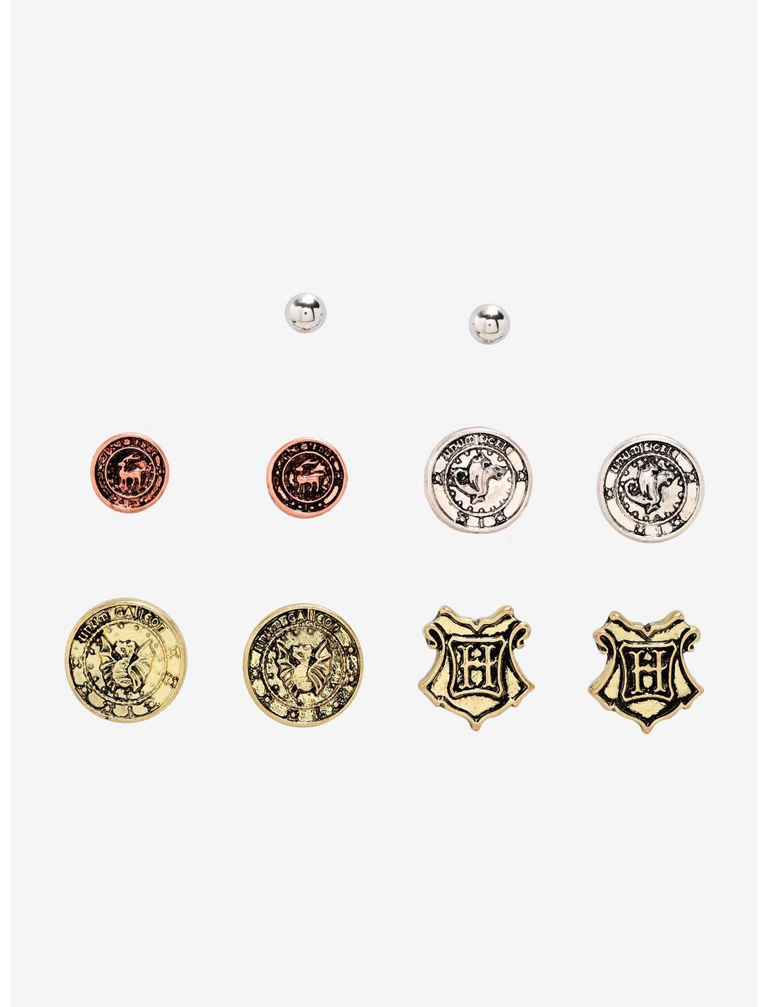 Harry Potter Wizard Currency Earring Set, , hi-res