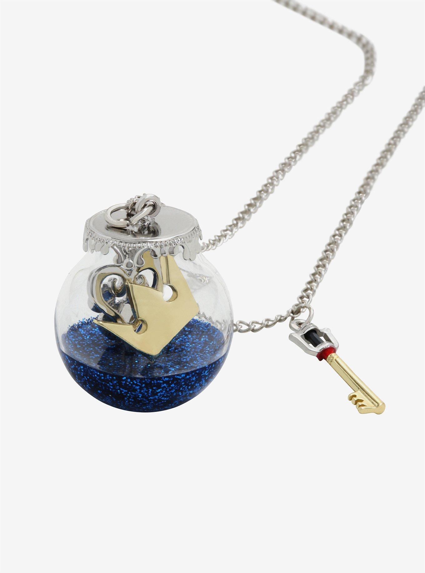 Disney Kingdom Hearts III Icon Orb Charm Necklace, , hi-res