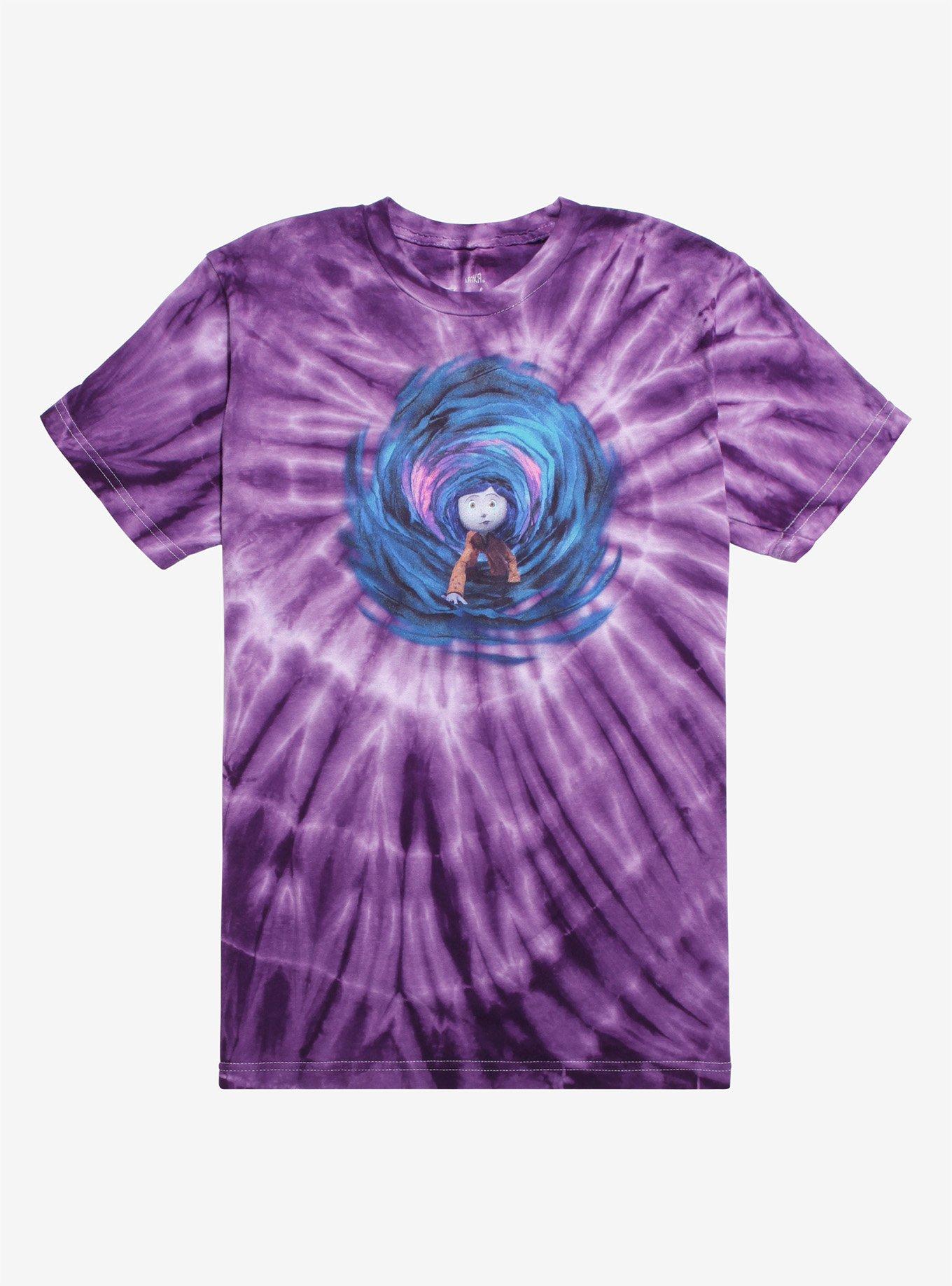 Coraline Portal Crawl Tie-Dye T-Shirt | Hot Topic