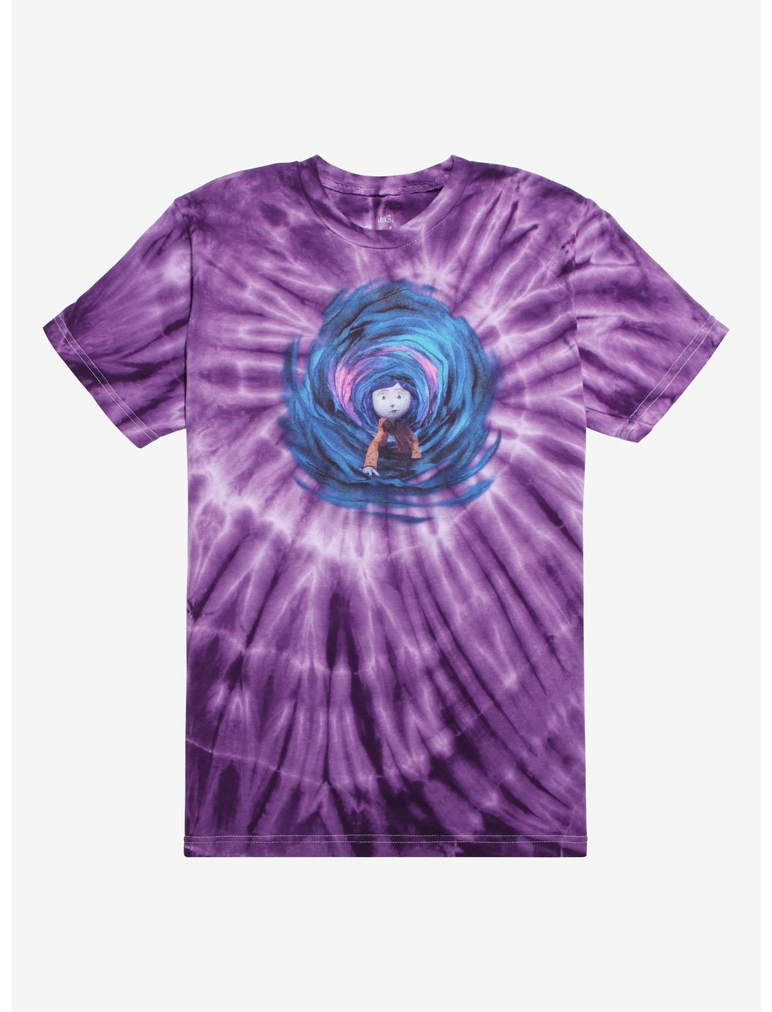 Coraline Portal Crawl Tie-Dye T-Shirt, MULTI, hi-res
