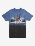 Foster's Home For Imaginary Friends Group Dip-Dye T-Shirt, MULTI, hi-res