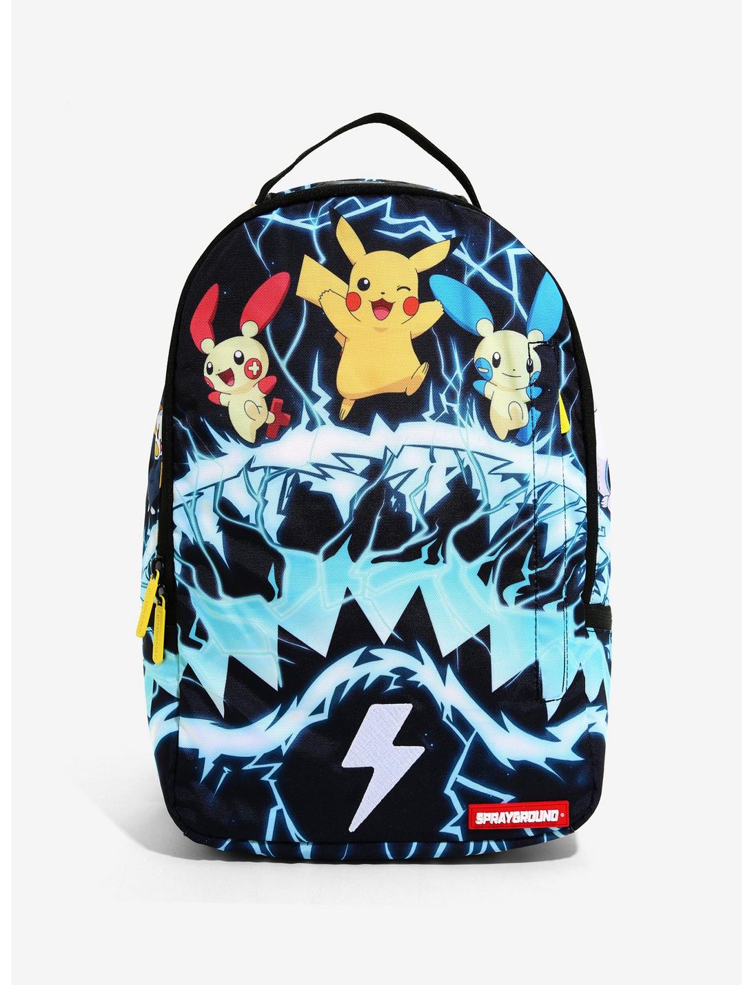Sprayground Pokemon Pikachu Electric Shark Built-Up Backpack, , hi-res