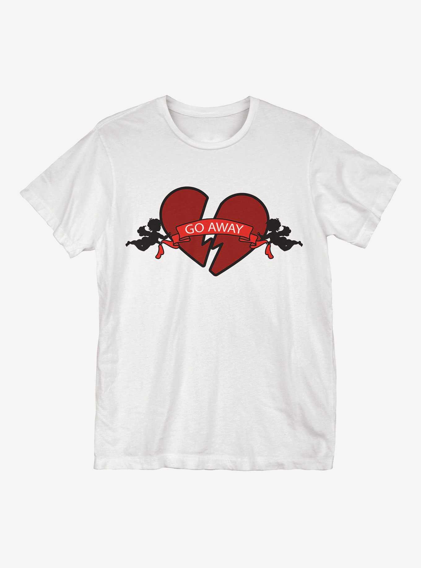 Go Away Heart T-Shirt, , hi-res