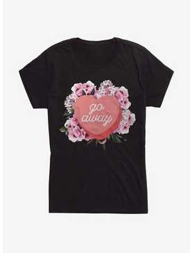 Go Away Candy Heart Girls T-Shirt, , hi-res