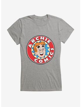 Archie Comics Logo Girls T-Shirt , HEATHER, hi-res