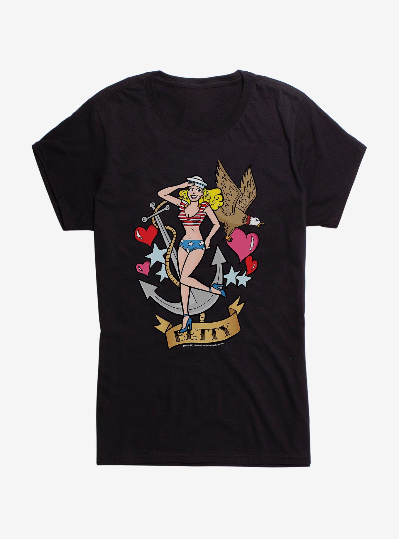 Archie Comics Sailor Betty Girls T-Shirt | Hot Topic