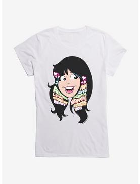 Archie Comics Veronica Face Girls T-Shirt, WHITE, hi-res