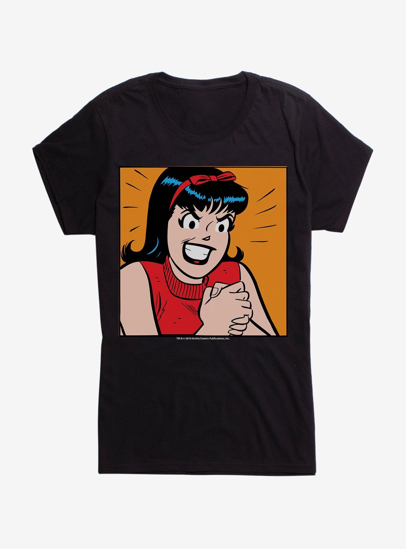 Archie Comics Mischievous Veronica Girls T-Shirt, BLACK, hi-res