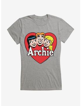 Archie Comics Trio Heart Girls T-Shirt, HEATHER, hi-res